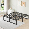 Queen‑Size Metal Platform Bed Frame